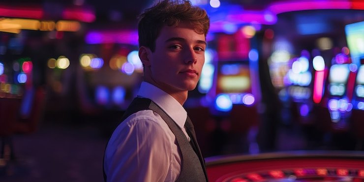 Antarmuka aplikasi mobile fosilqq menampilkan meja live dealer dan menu sportsbook